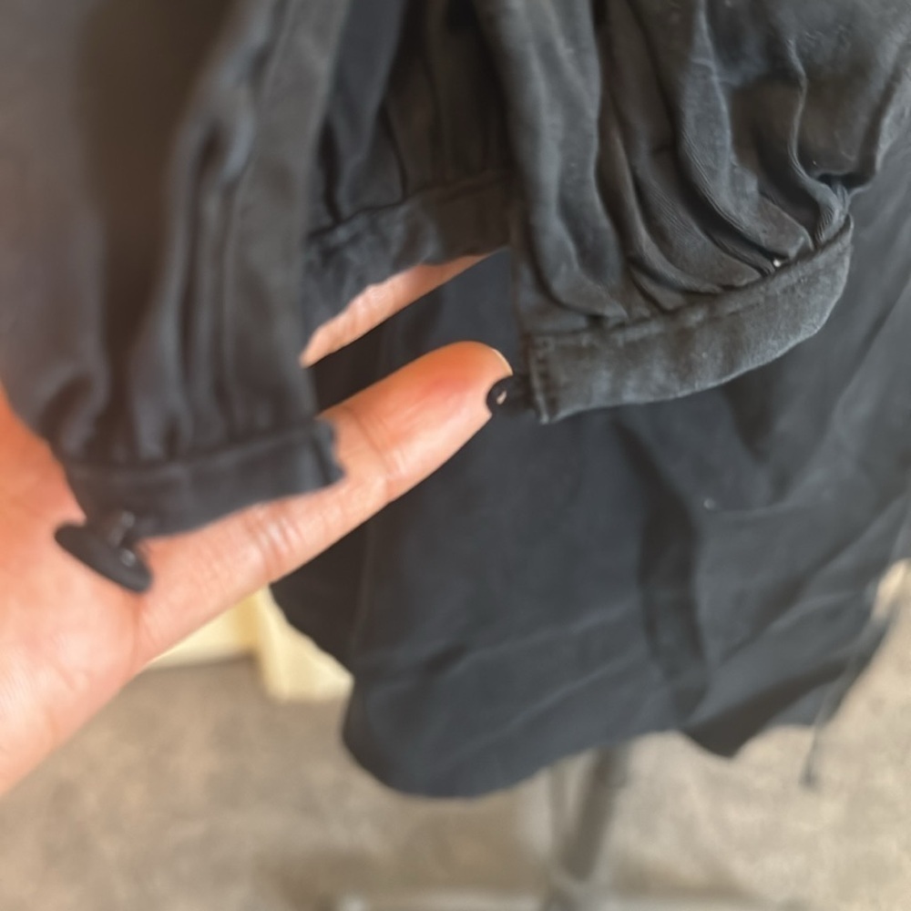 J Crew Black Wrap dress - Picture 4 of 6